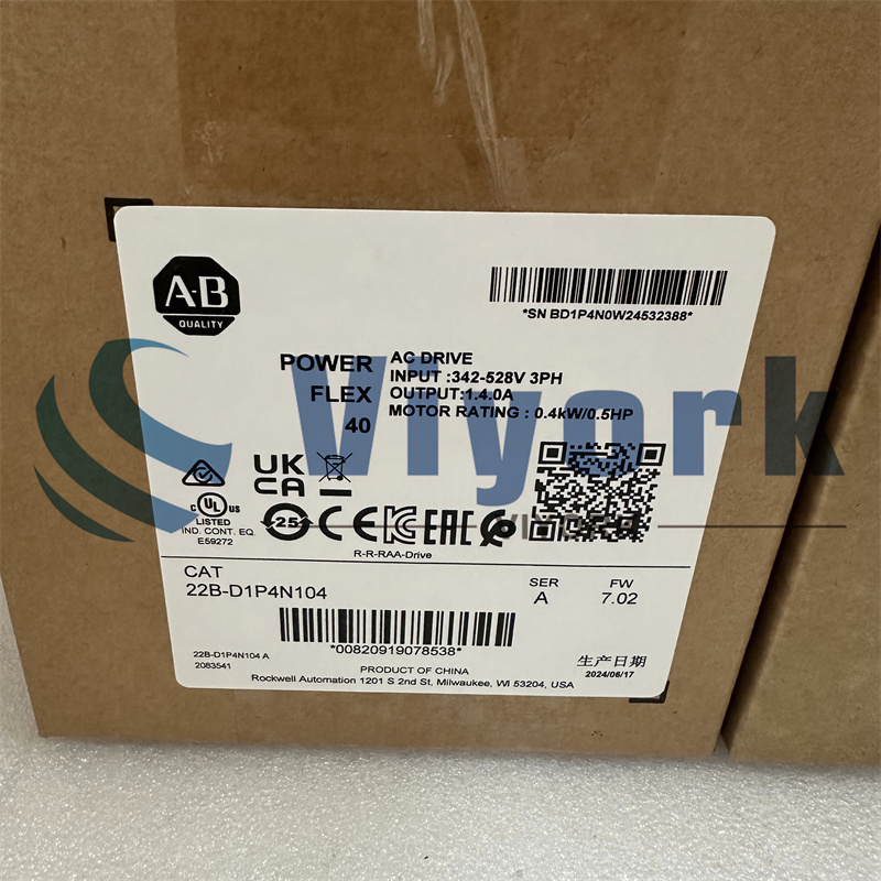 ALLEN BRADLEY 22B-D1P4N104 INVERTER NEW