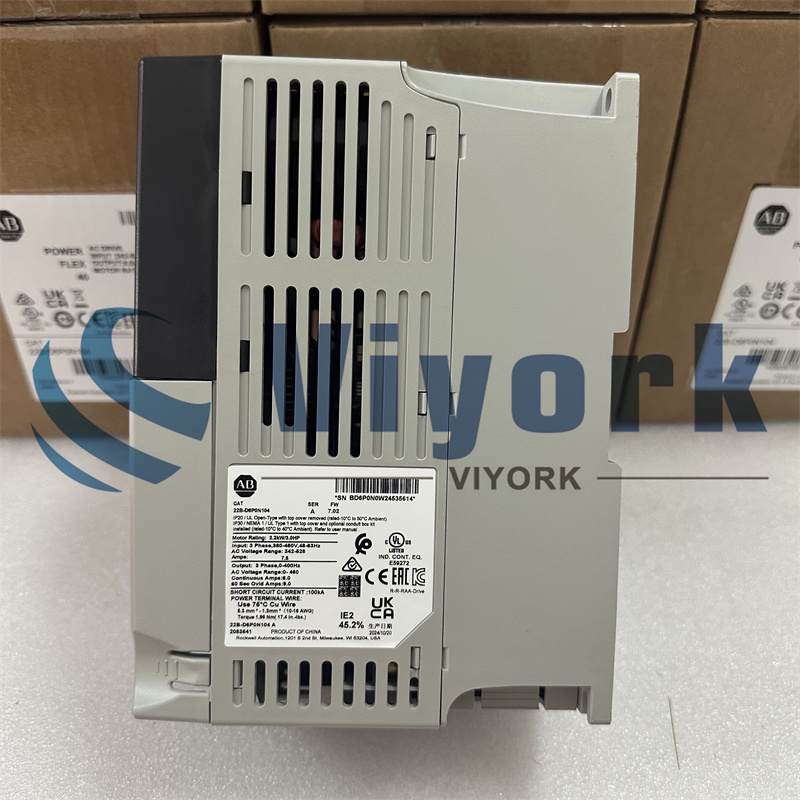 ALLEN BRADLEY 22B-D6P0N104 INVERTER NEW