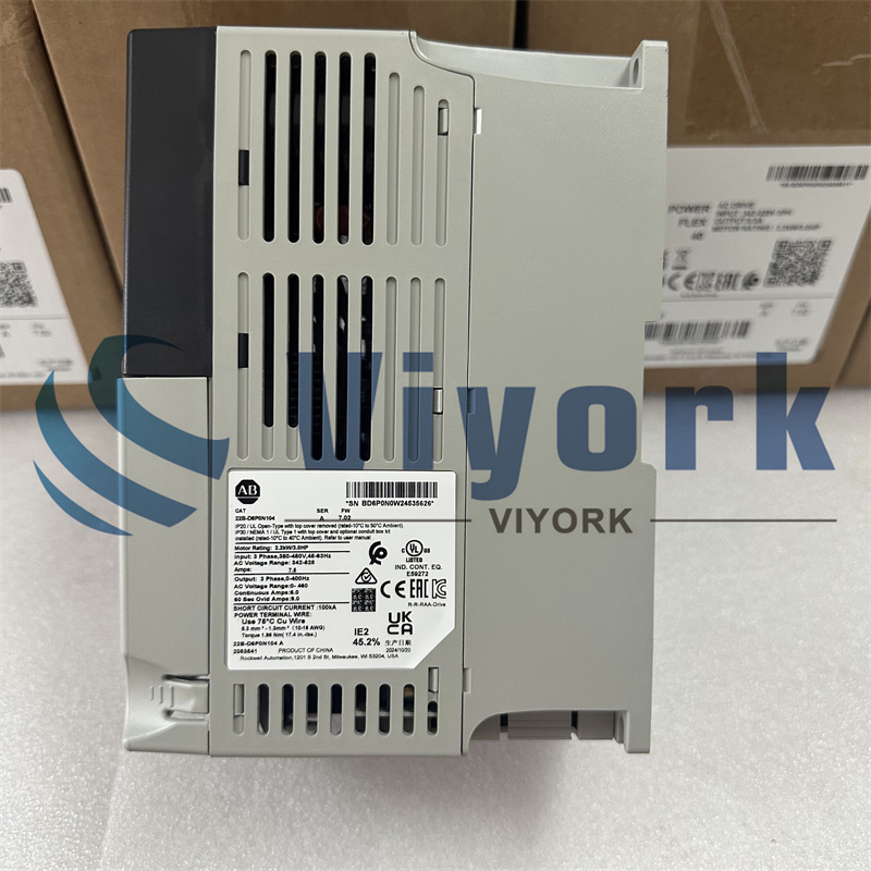 ALLEN BRADLEY 22B-D6P0N104 INVERTER NEW