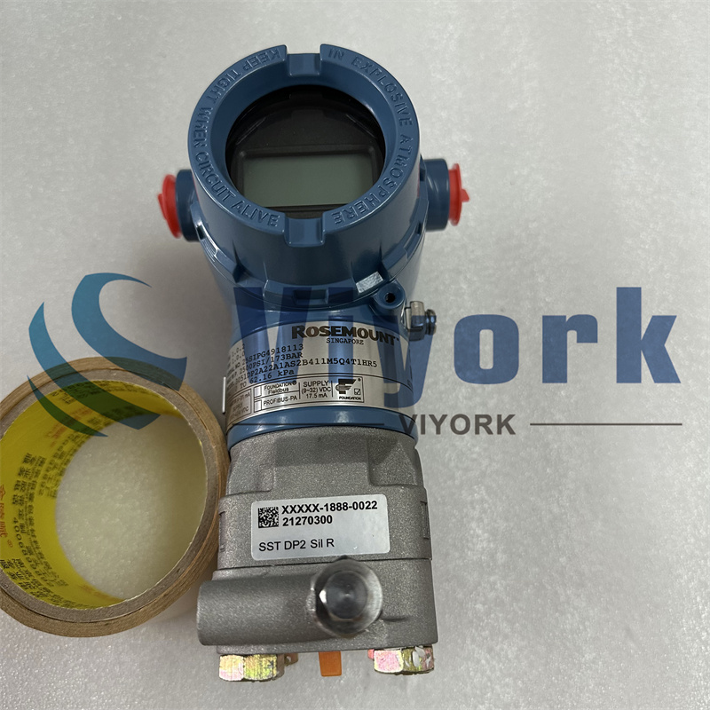 Rosemount 3051DP2A22A1AS2B411M5Q4T1HR5 PRESSURE TRANSMITTER NEW&ORIGINAL