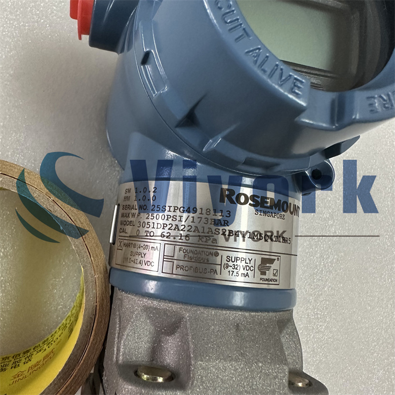 Rosemount 3051DP2A22A1AS2B411M5Q4T1HR5 PRESSURE TRANSMITTER NEW&ORIGINAL