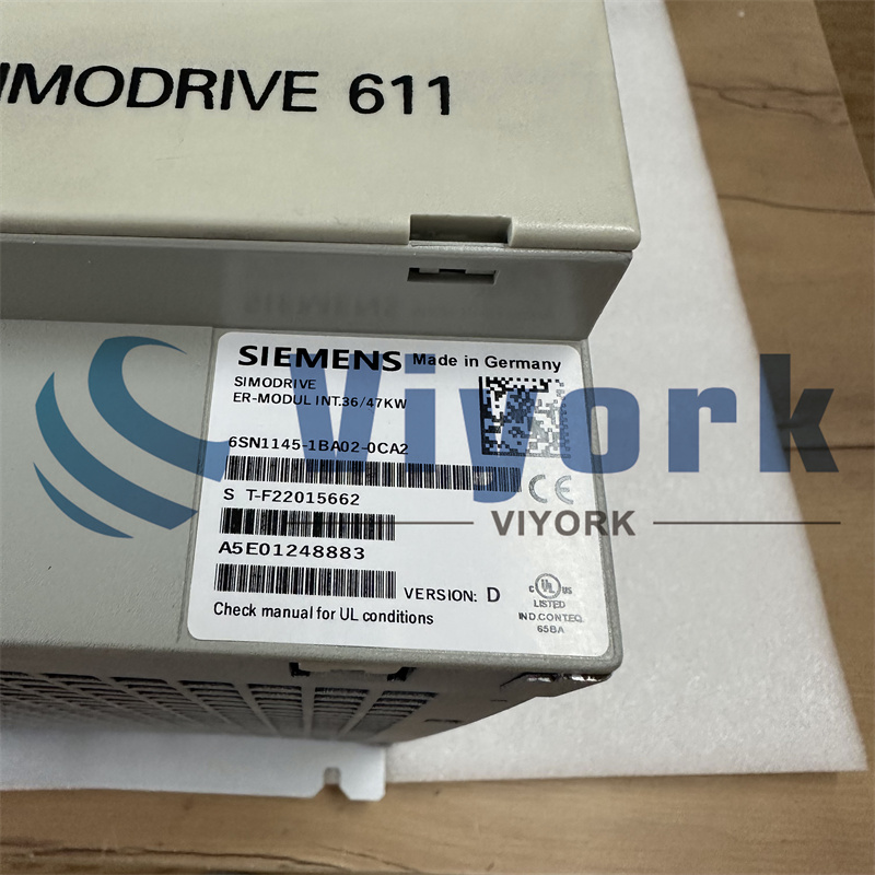 Siemens 6SN1145-1BA02-0CA2 INVERTER NEW