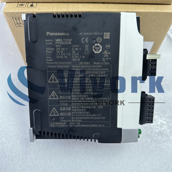 Panasonic MBDLT25SF AC SERVO DRIVE NEW