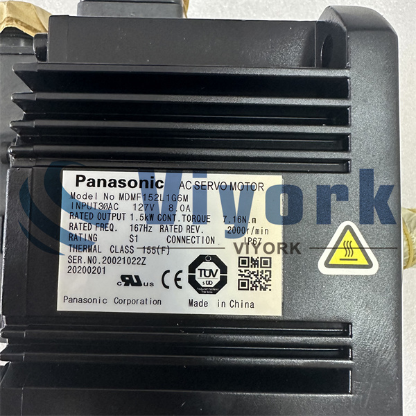 Panasonic MDMF152L1G6M AC SERVO MOTOR NEW