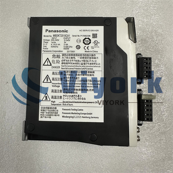 PANASONIC MBDKT2510CA1 SERVO DRIVE NEW