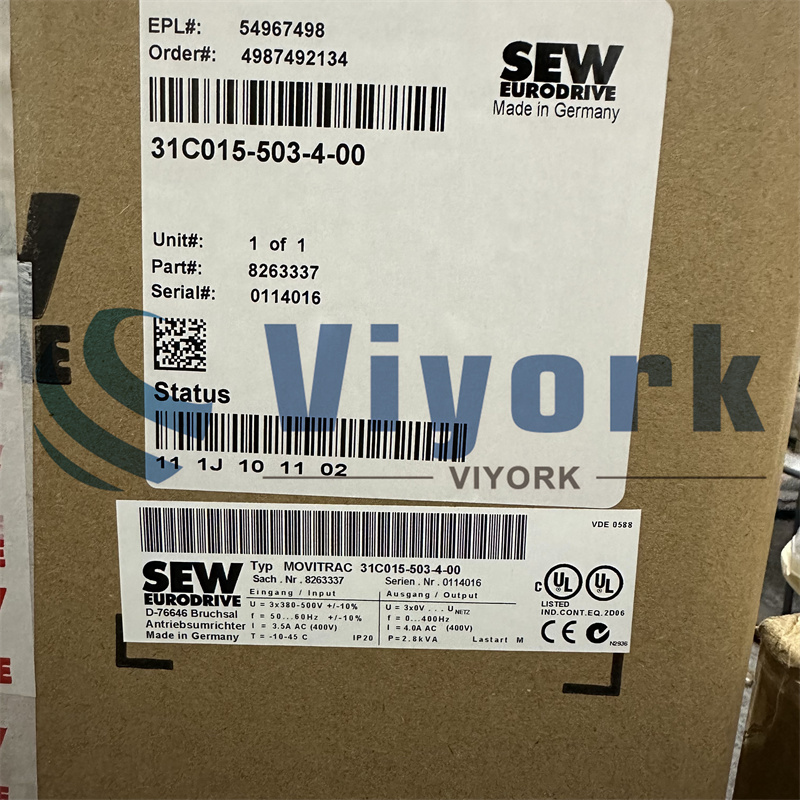 SEW 31C015-503-4-00 INVERTER NEW