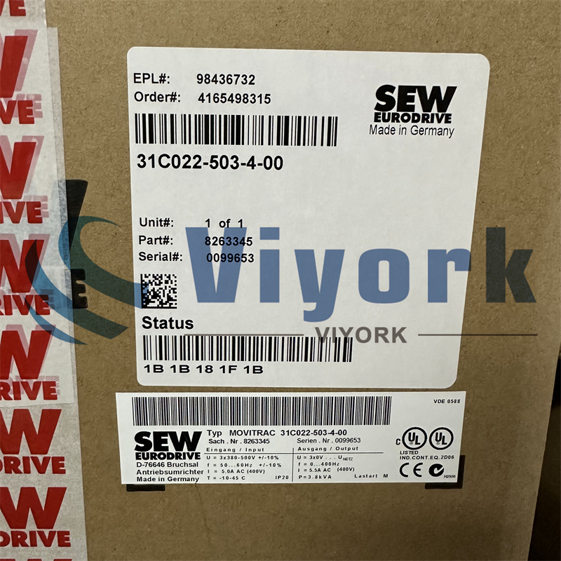 SEW 31C022-503-4-00 INVERTER NEW