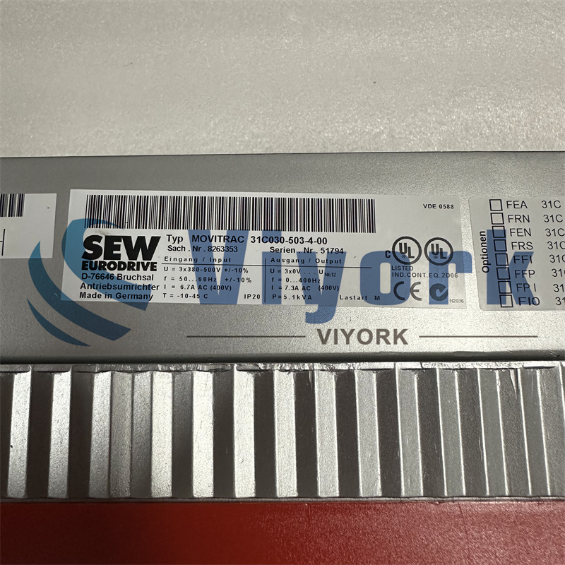 SEW 31C030-503-4-00 INVERTER NEW
