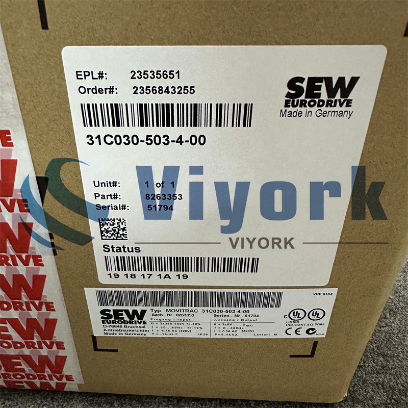 SEW 31C030-503-4-00 INVERTER NEW