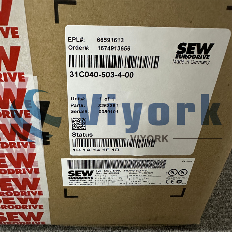 SEW 31C040-503-4-00 INVERTER NEW