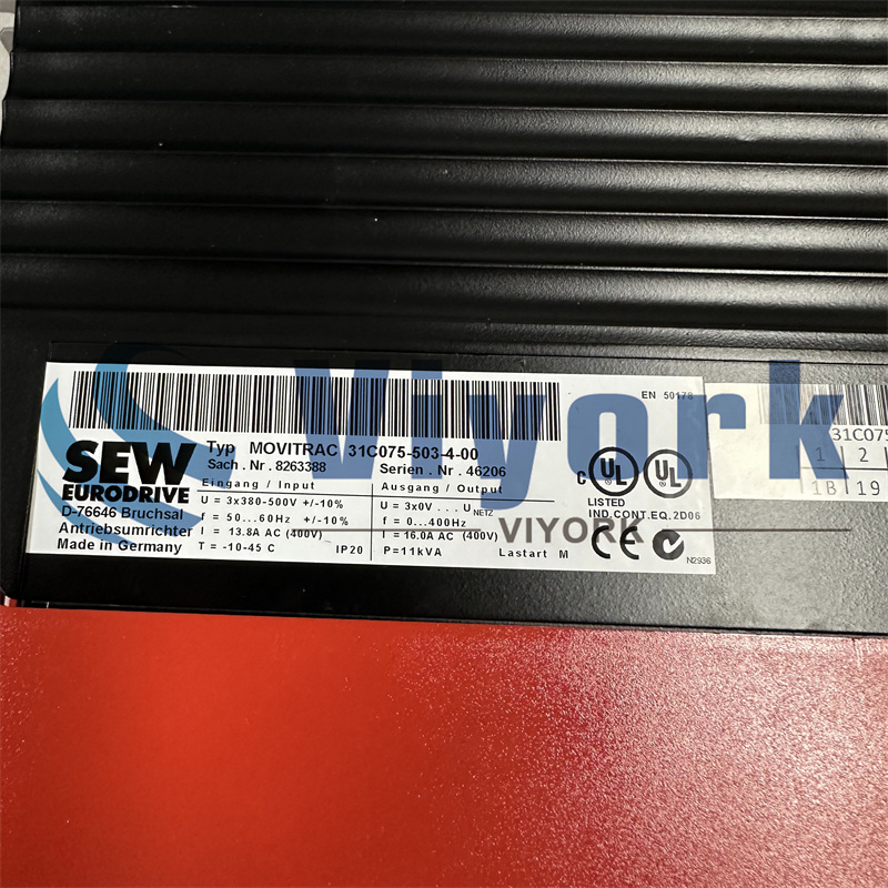 SEW 31C075-503-4-00 INVERTER NEW