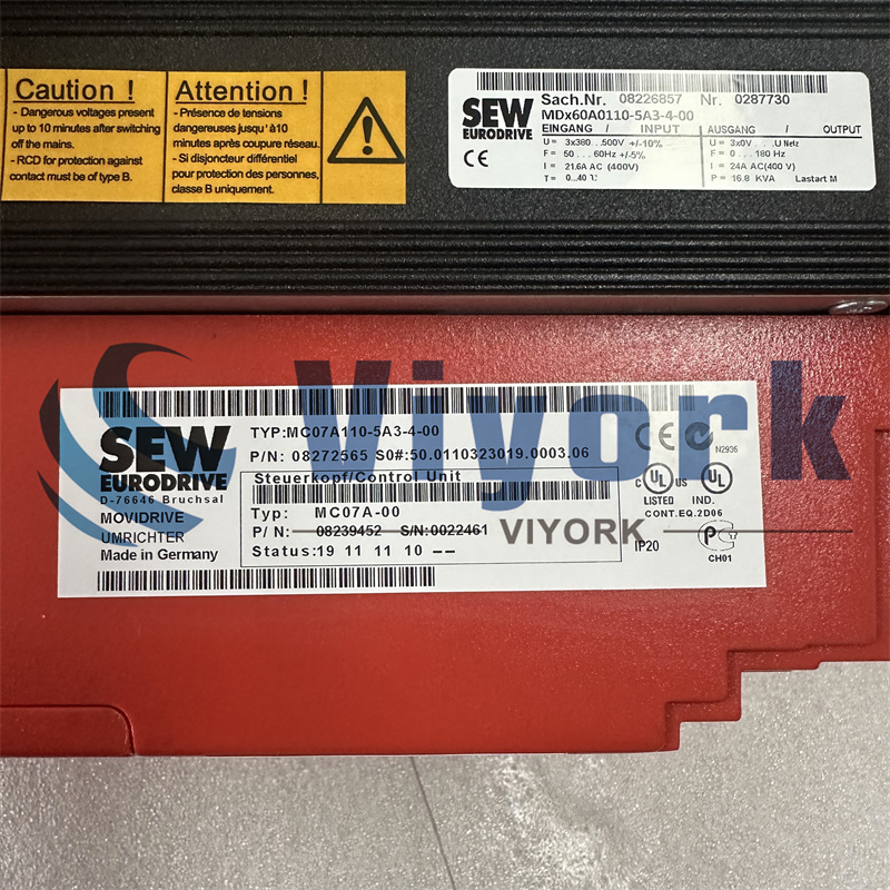 SEW MC07A110-5A3-4-00 INVERTER NEW