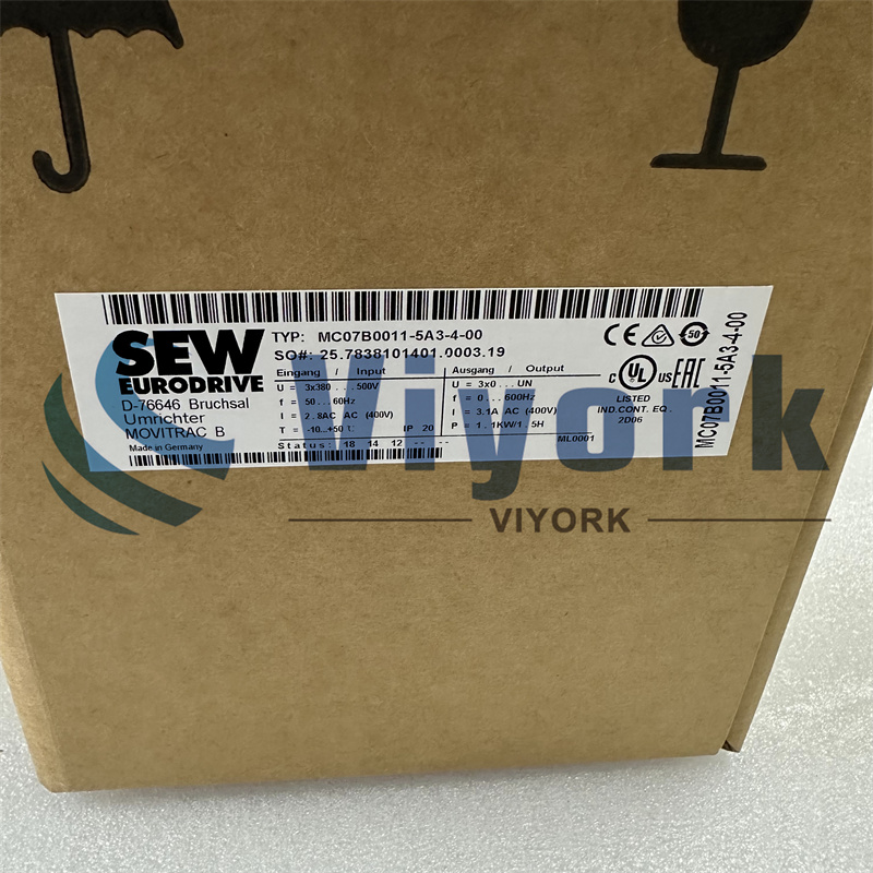 SEW MC07B0011-5A3-4-00 INVERTER NEW