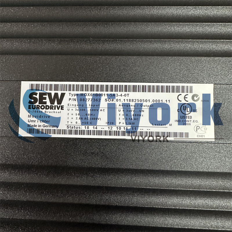 SEW MDX61B0011-5A3-4-0T INVERTER NEW