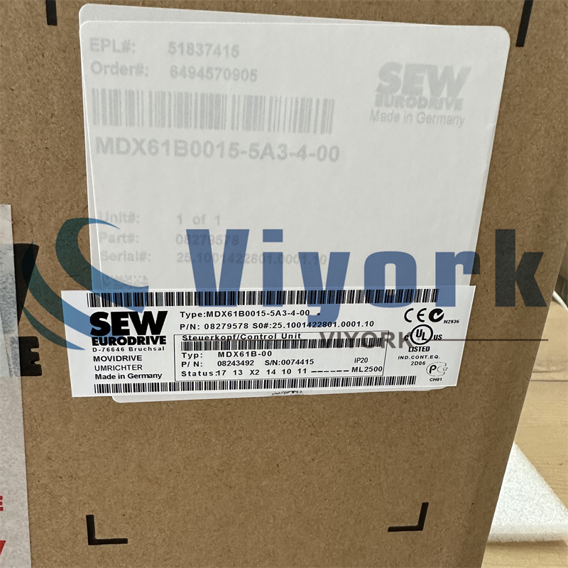 SEW MDX61 B0015-5A3-4-0T INVERTER NEW