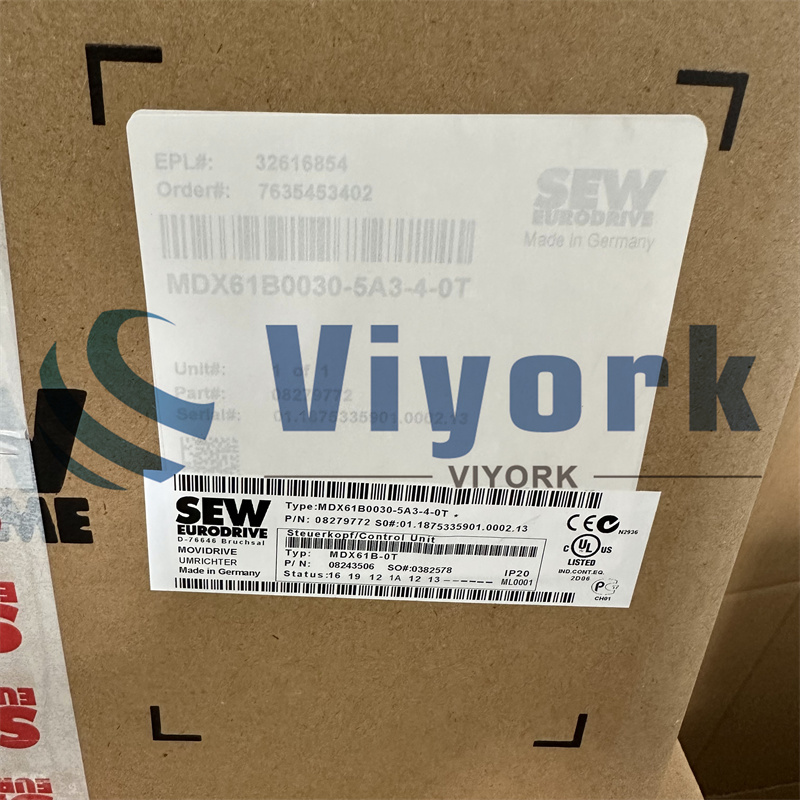 SEW MDX61 B0030-5A3-4-0T INVERTER NEW