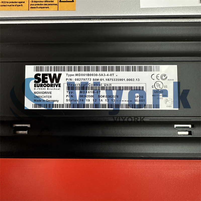 SEW MDX61 B0030-5A3-4-0T INVERTER NEW