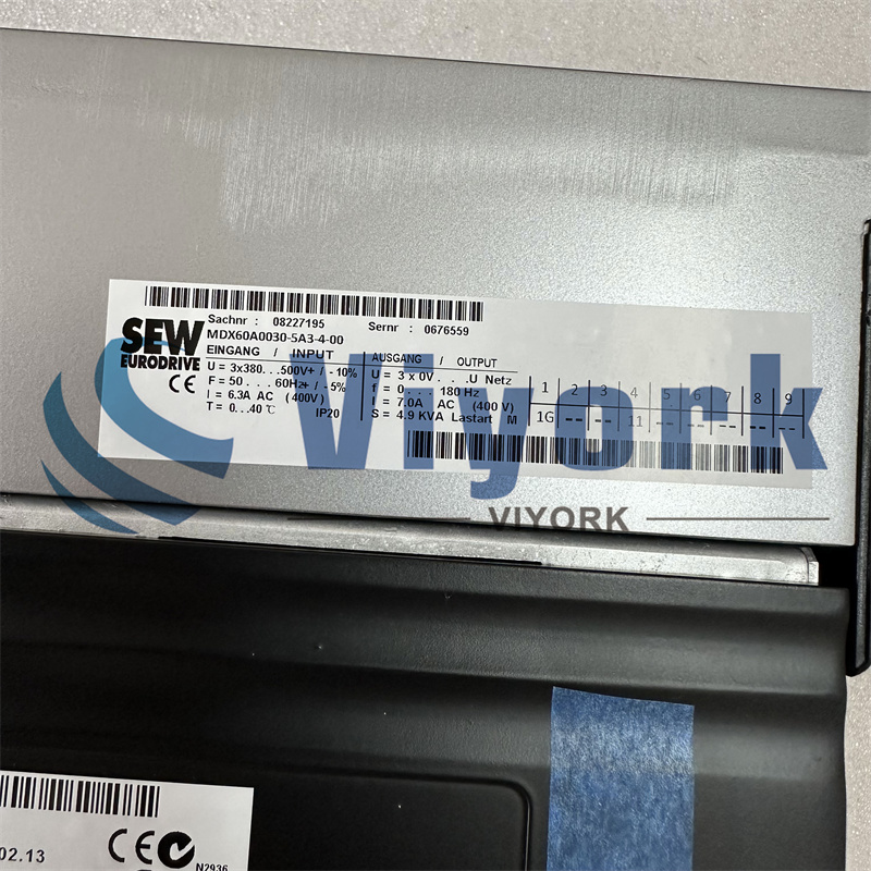 SEW MDX61 B0030-5A3-4-0T INVERTER NEW