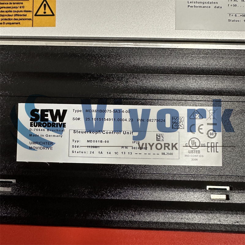 SEW MDX61 B0075-5A3-4-00 INVERTER NEW&ORIGINAL