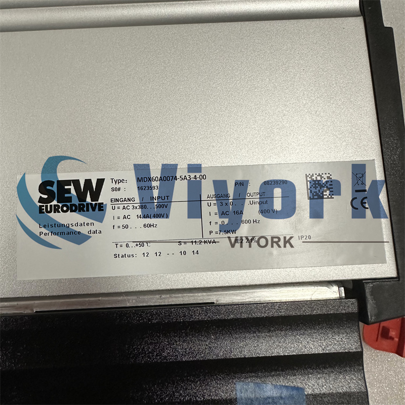 SEW MDX61 B0075-5A3-4-00 INVERTER NEW&ORIGINAL