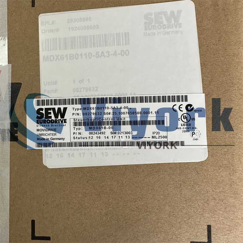 SEW MDX61 B0110-5A3-4-00 INVERTER NEW