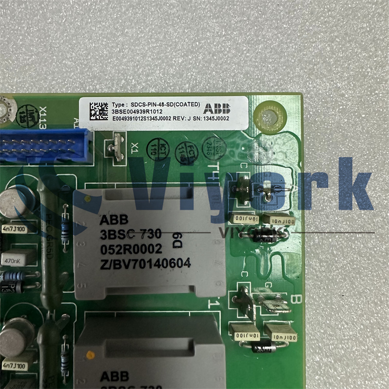 ABB 3BSE004939R1012 PC BOARD PULSE TRANSFORMER SDCS-PIN-48-SD NEW