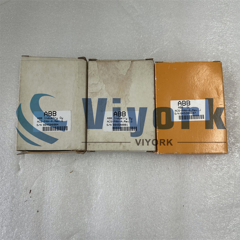 ABB KEYPAD DISPLAY ACS-PAN-A REV. J NEW