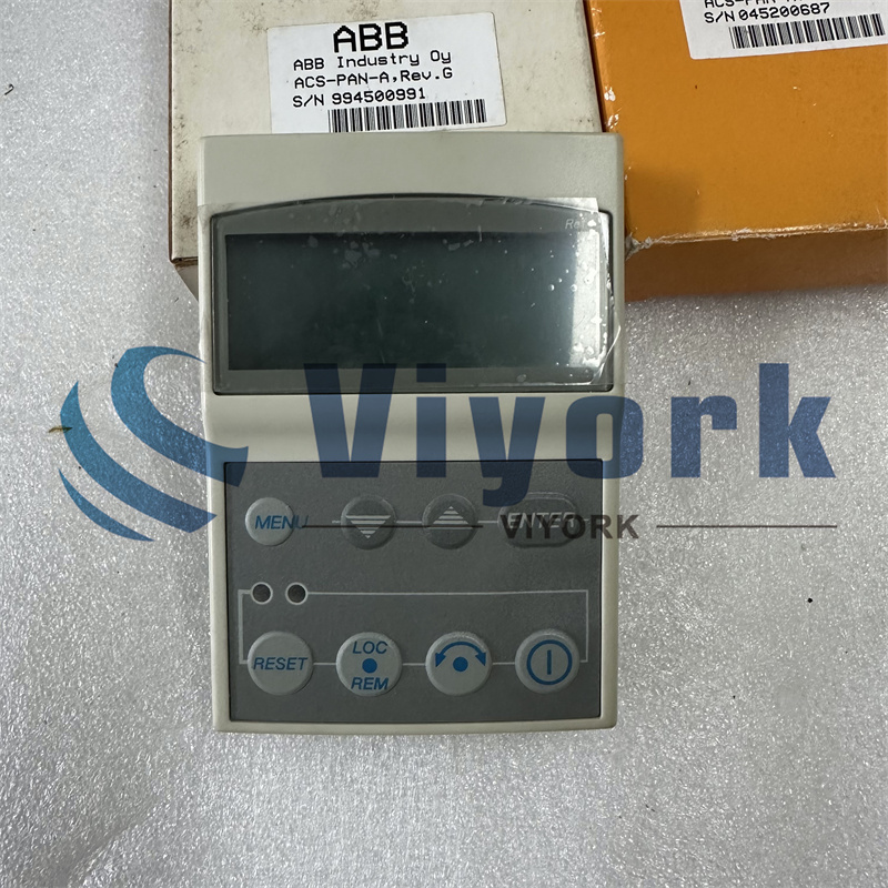 ABB KEYPAD DISPLAY ACS-PAN-A REV. J NEW