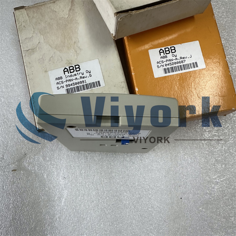 ABB KEYPAD DISPLAY ACS-PAN-A REV. J NEW