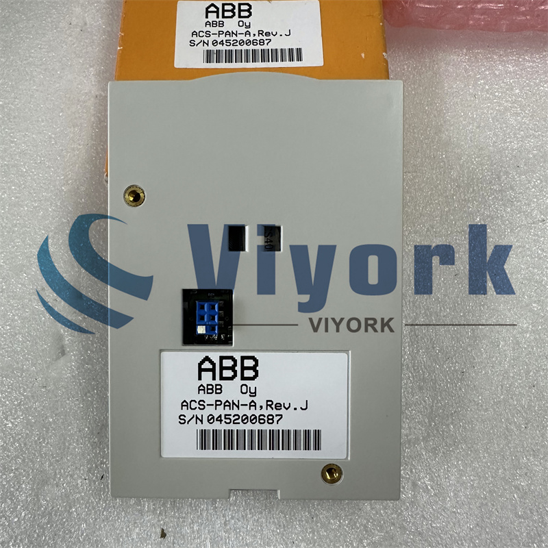 ABB KEYPAD DISPLAY ACS-PAN-A REV. J NEW