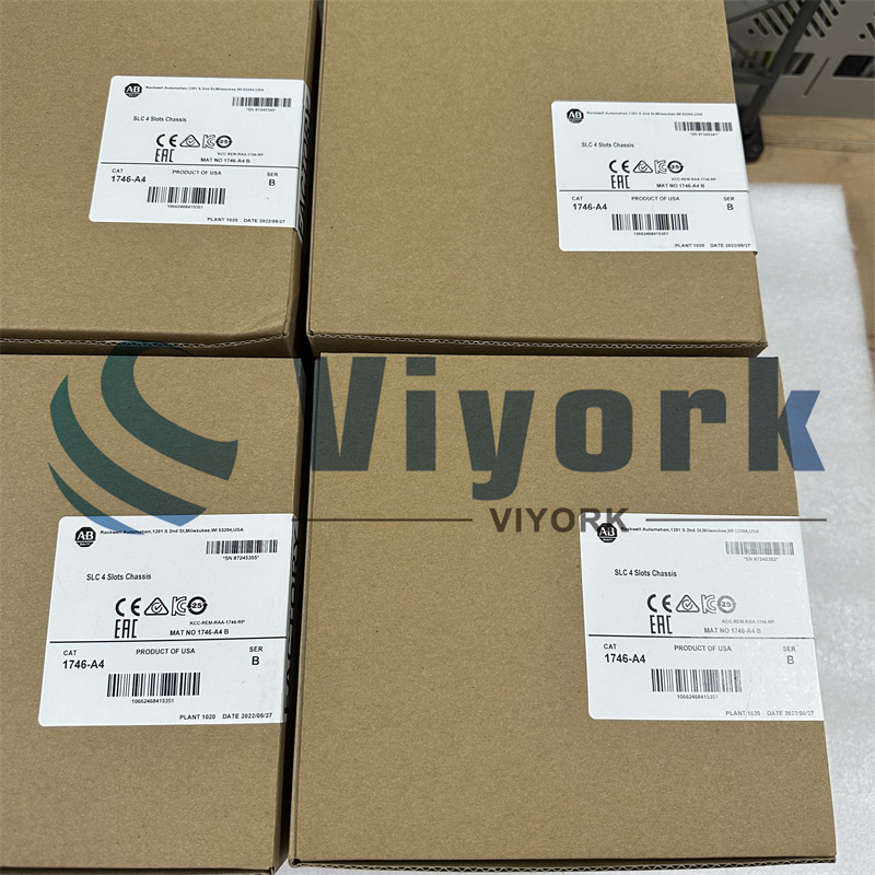 ALLEN BRADLEY 1746-A4 SLC 500 4 Slots Chassis NEW