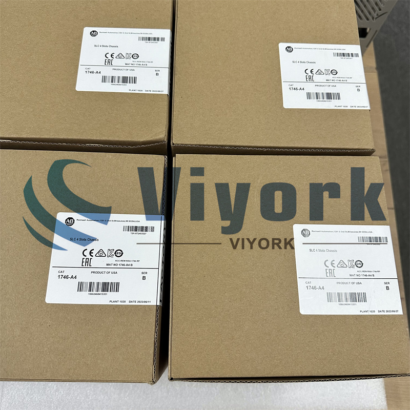 ALLEN BRADLEY 1746-A4 SLC 500 4 Slots Chassis NEW