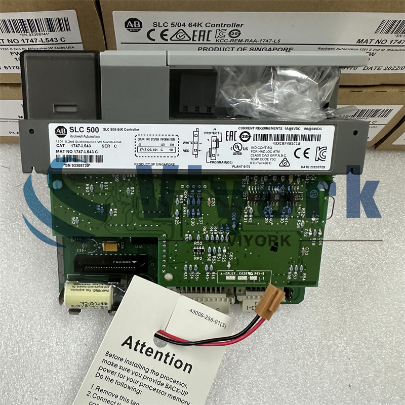 ALLEN BRADLEY 1747-L543 PROCESSOR MODULE NEW