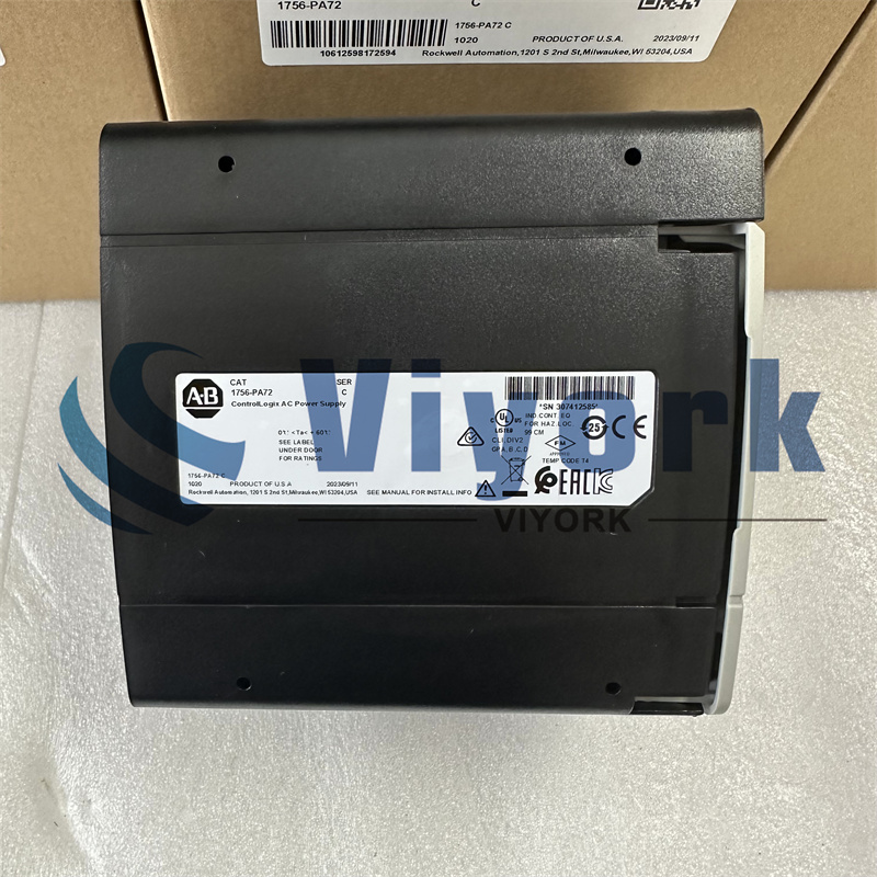 ALLEN BRADLEY 1756-PA72 POWER SUPPLY CONTROLLOGIX NEW