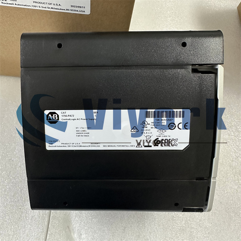 ALLEN BRADLEY 1756-PA72 POWER SUPPLY CONTROLLOGIX NEW
