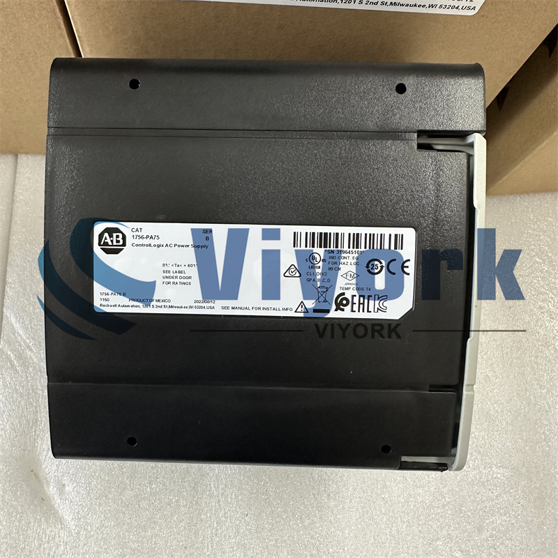 ALLEN BRADLEY 1756-PA75 POWER SUPPLY CONTROLLOGIX NEW