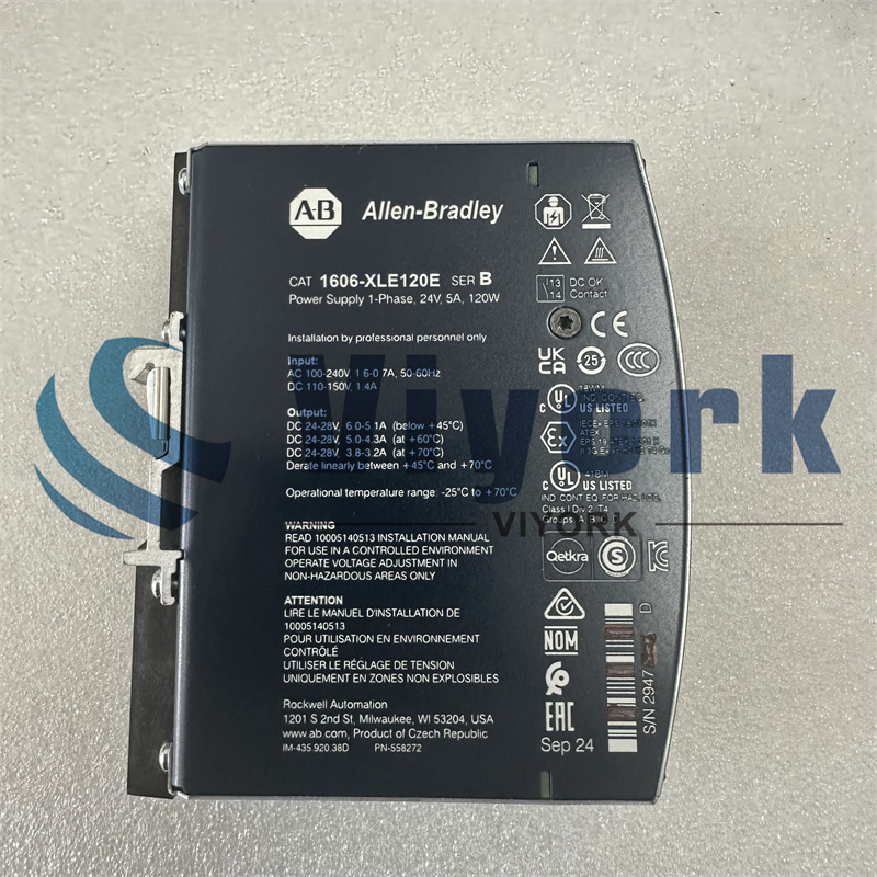 Allen Bradley 1606-XLE120E POWER SUPPLY MODULE NEW