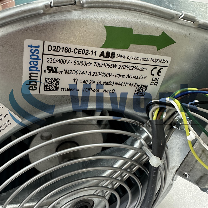 EBM D2D160-CE02-11 FAN NEW