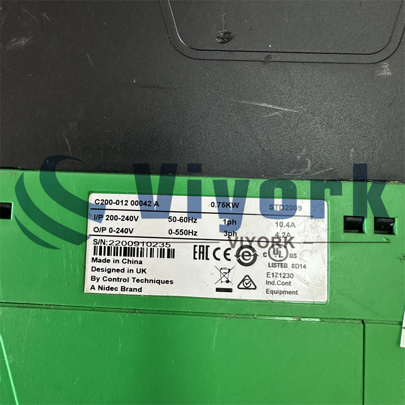 Emerson C200-01200042A SERVO DRIVE