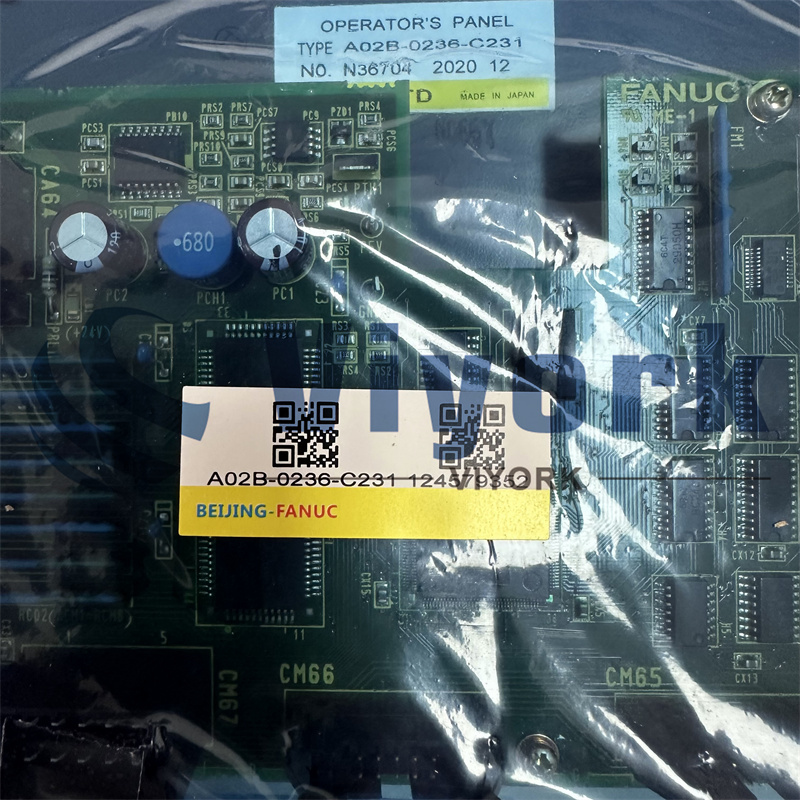 Fanuc A02B-0236-C231 MAIN PANEL B OPERATOR PANEL OPERATOR PANEL WO MDI NEW
