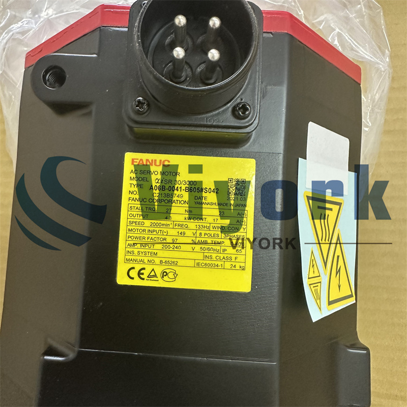 Fanuc A06B-0041-B605#S042 SERVO MOTOR NEW
