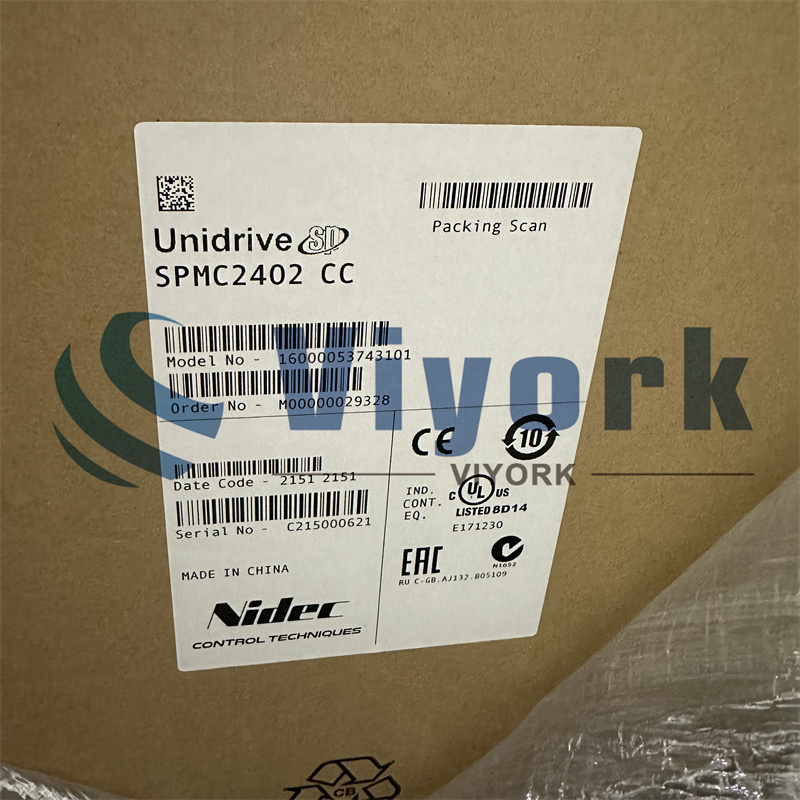 NIDEC CORP CONTROL TECHNIQUES SPMC2402 INVERTER DRIVE NEW