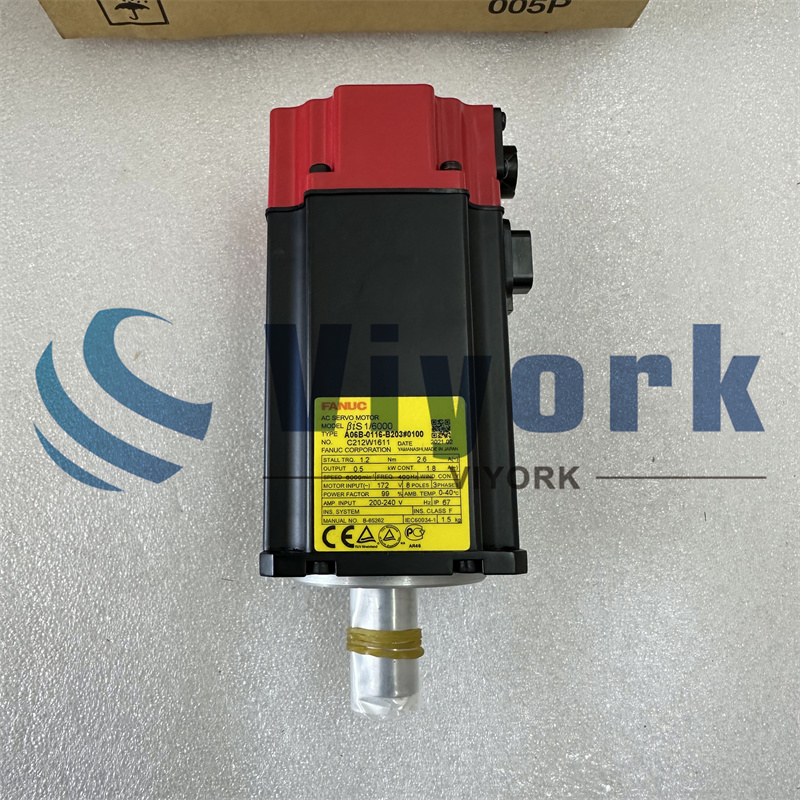 Fanuc A06B-0116-B203#0100 AC SERVO MOTOR NEW