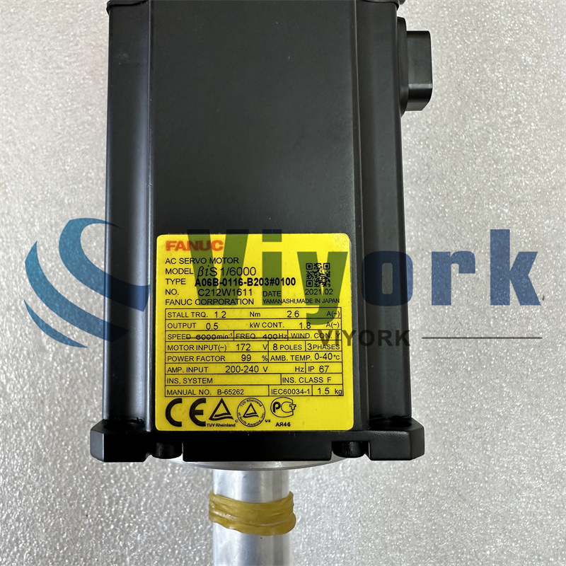Fanuc A06B-0116-B203#0100 AC SERVO MOTOR NEW