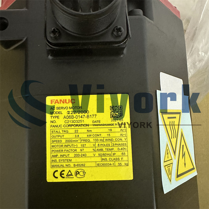 Fanuc A06B-0147-B177 SERVO MOTOR NEW
