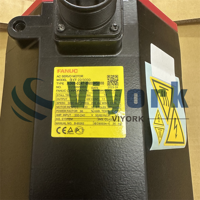 Fanuc A06B-0247-B605#S000 SERVO MOTOR NEW