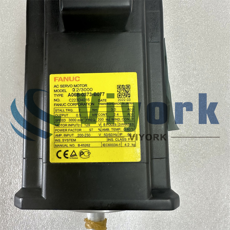 Fanuc A06B-0373-B077 SERVO MOTOR NEW