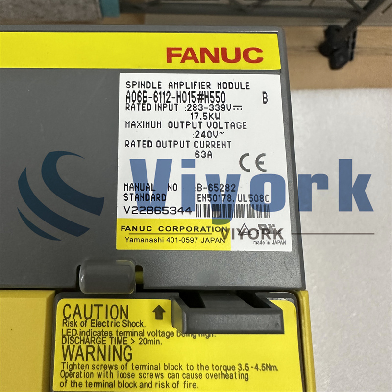 Fanuc A06B-6112-H015#H550 SERVO AMP MODULE NEW