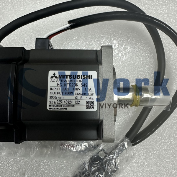 Mitsubishi HC-KFS23K-S49 AC SERVO MOTOR NEW