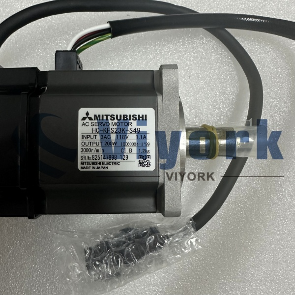 Mitsubishi HC-KFS23K-S49 AC SERVO MOTOR NEW